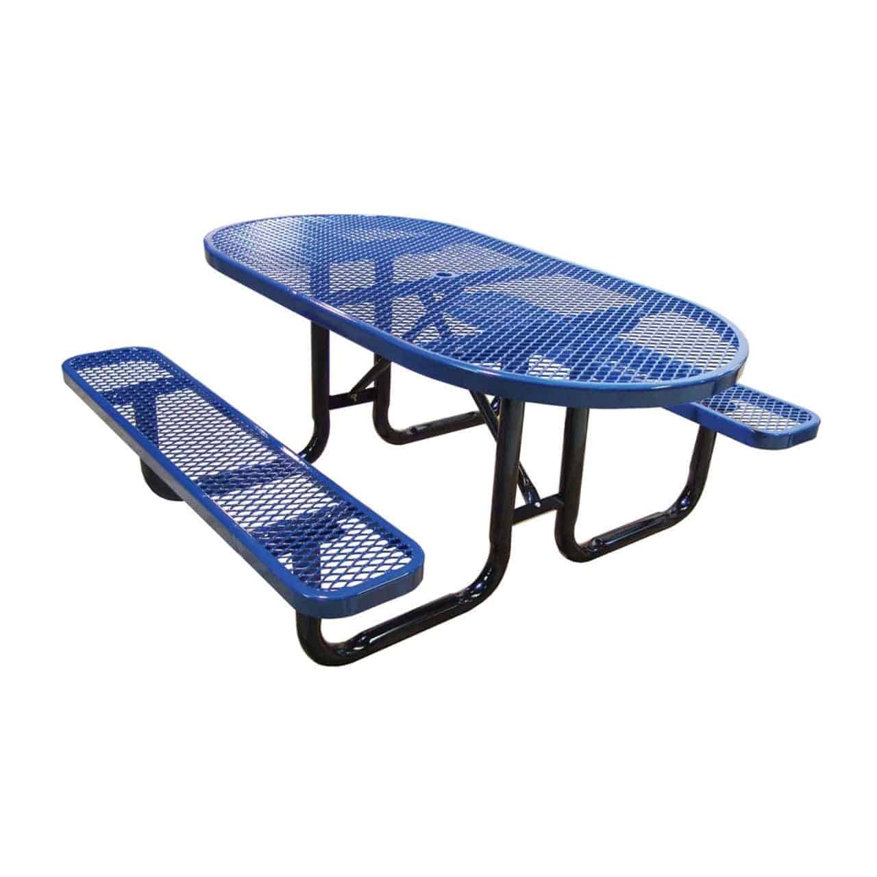NAVY Expanded Metal 8 Ft. Table